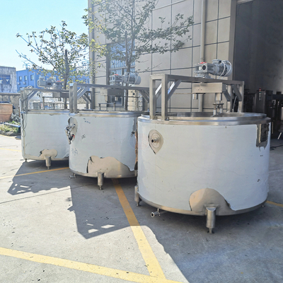 Ligne de production de fromage mozzarella en acier inoxydable 304