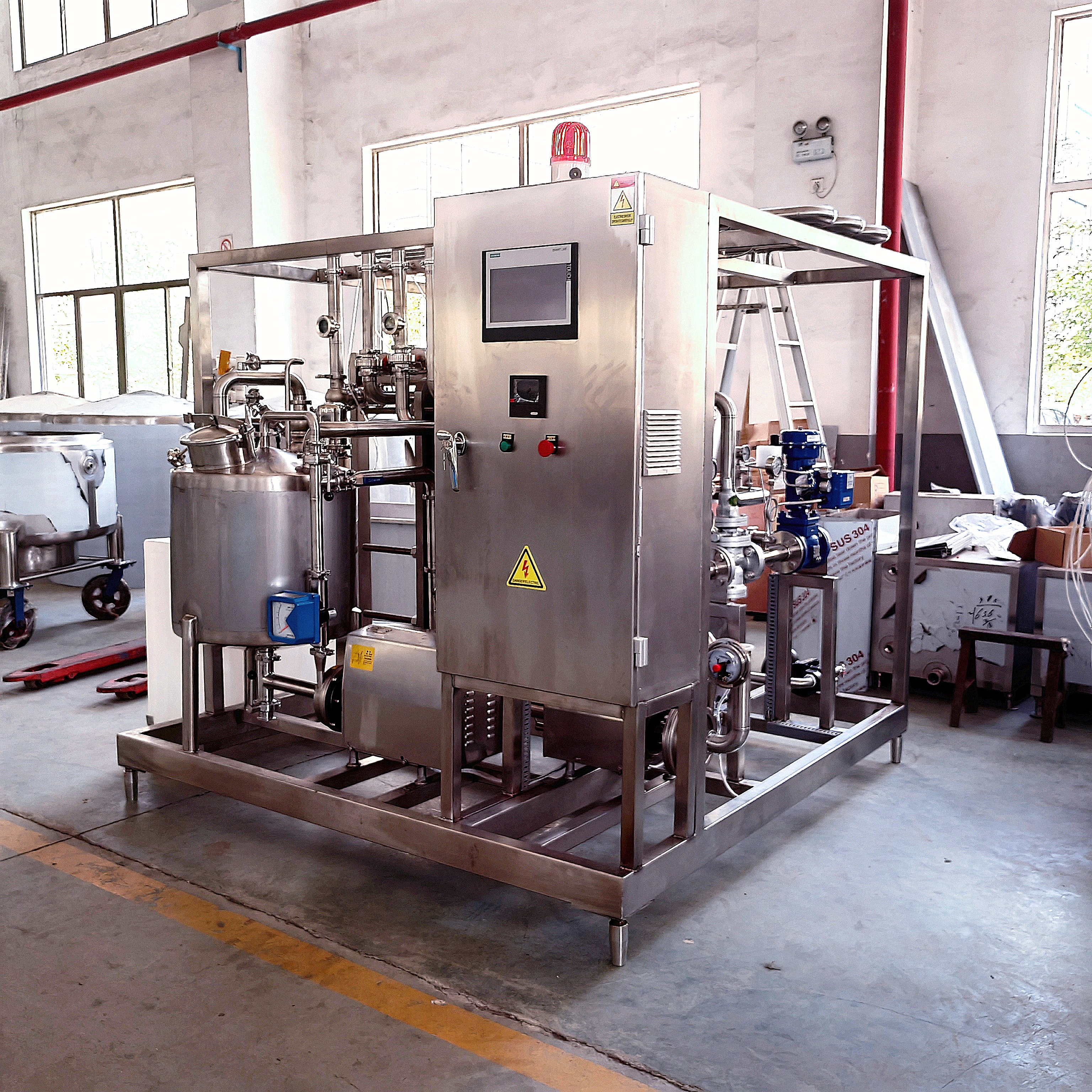 Quelle est la raison de l'utilisation du stérilisateur automatique?