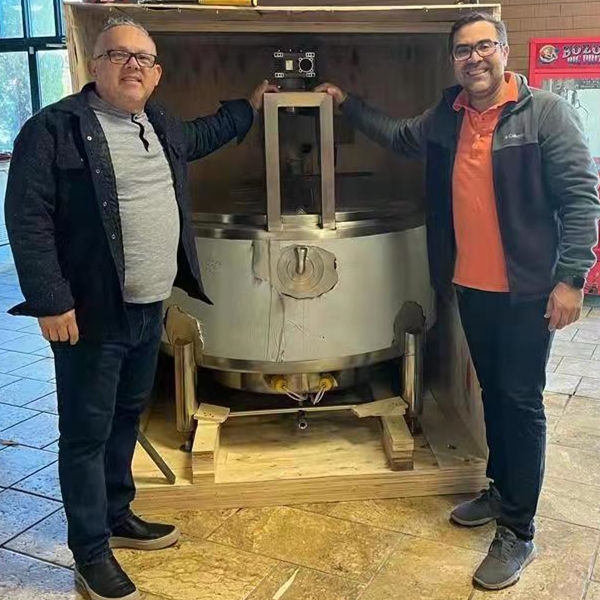 Machine de fabrication du fromage américain