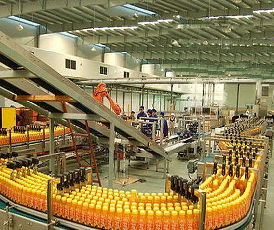 Qu'inclus dans la chaîne de production du jus?