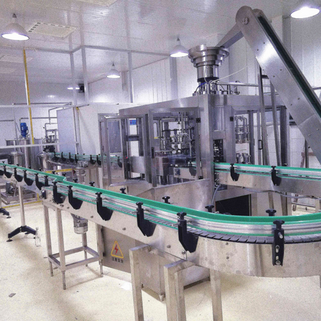 Ligne de production d'eau pure