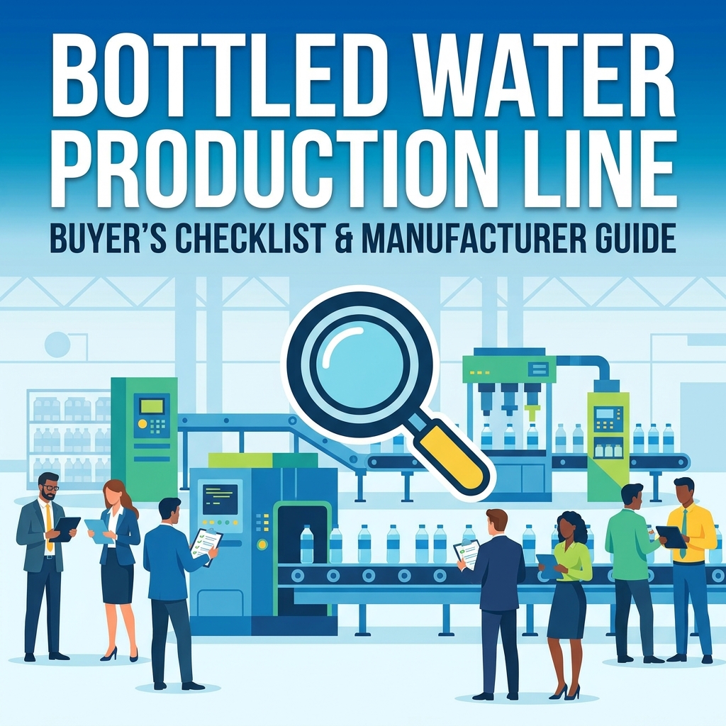Que doivent vérifier les acheteurs avant de commander une ligne de production d’eau en bouteille ?