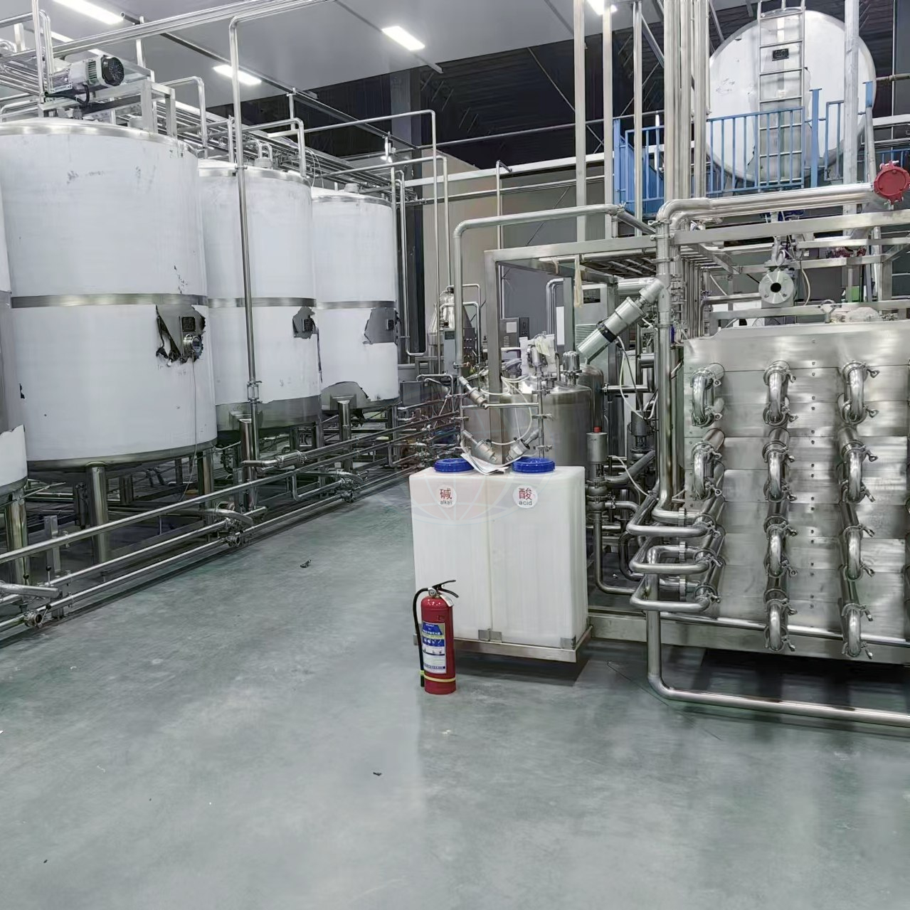 Usine de transformation du lait &agrave; petite &eacute;chelle