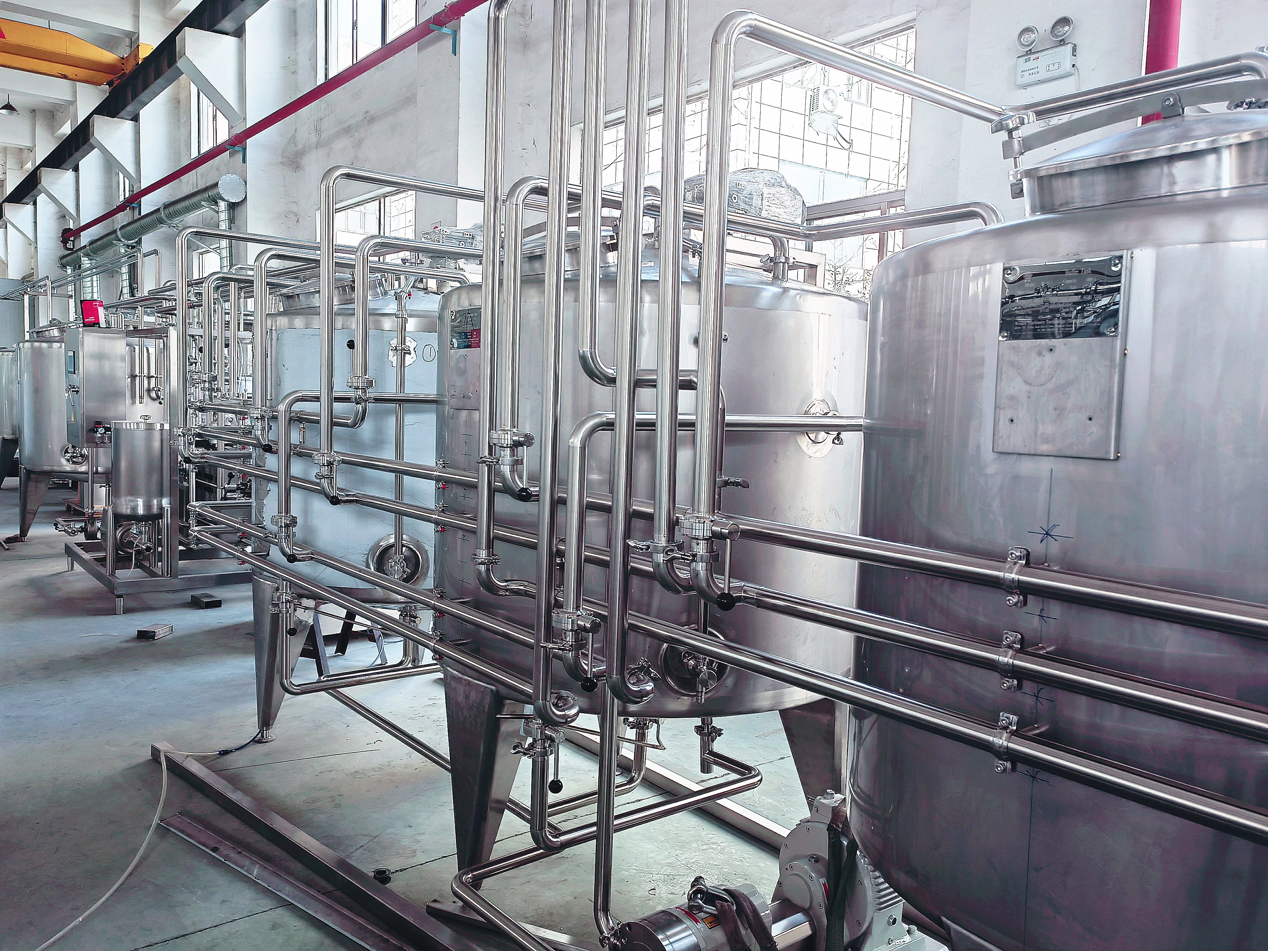Installation de production de lait en poudre