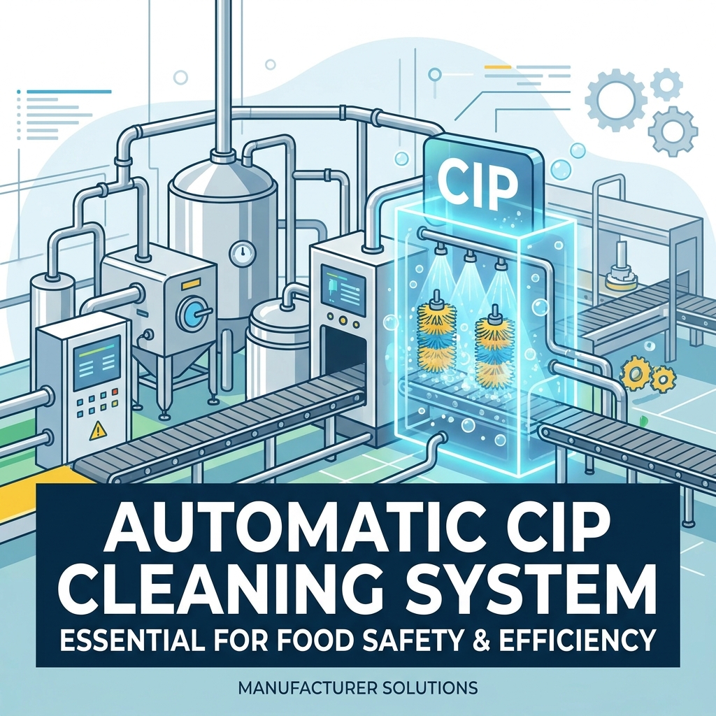 Pourquoi un système de nettoyage CIP automatique est-il important pour les usines alimentaires ?
