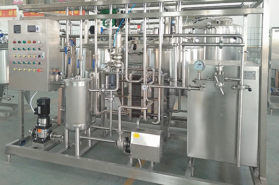 Installation de ligne de production de cr&egrave;me glac&eacute;e industrielle