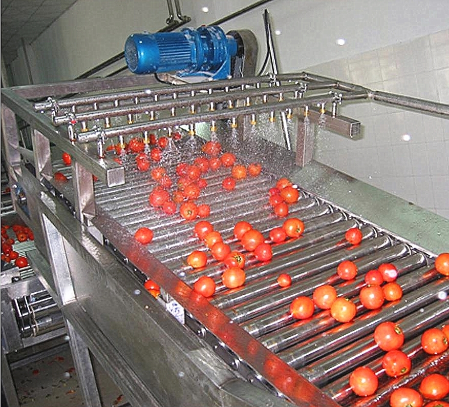 &Eacute;quipement de transformation industrielle de tomates
