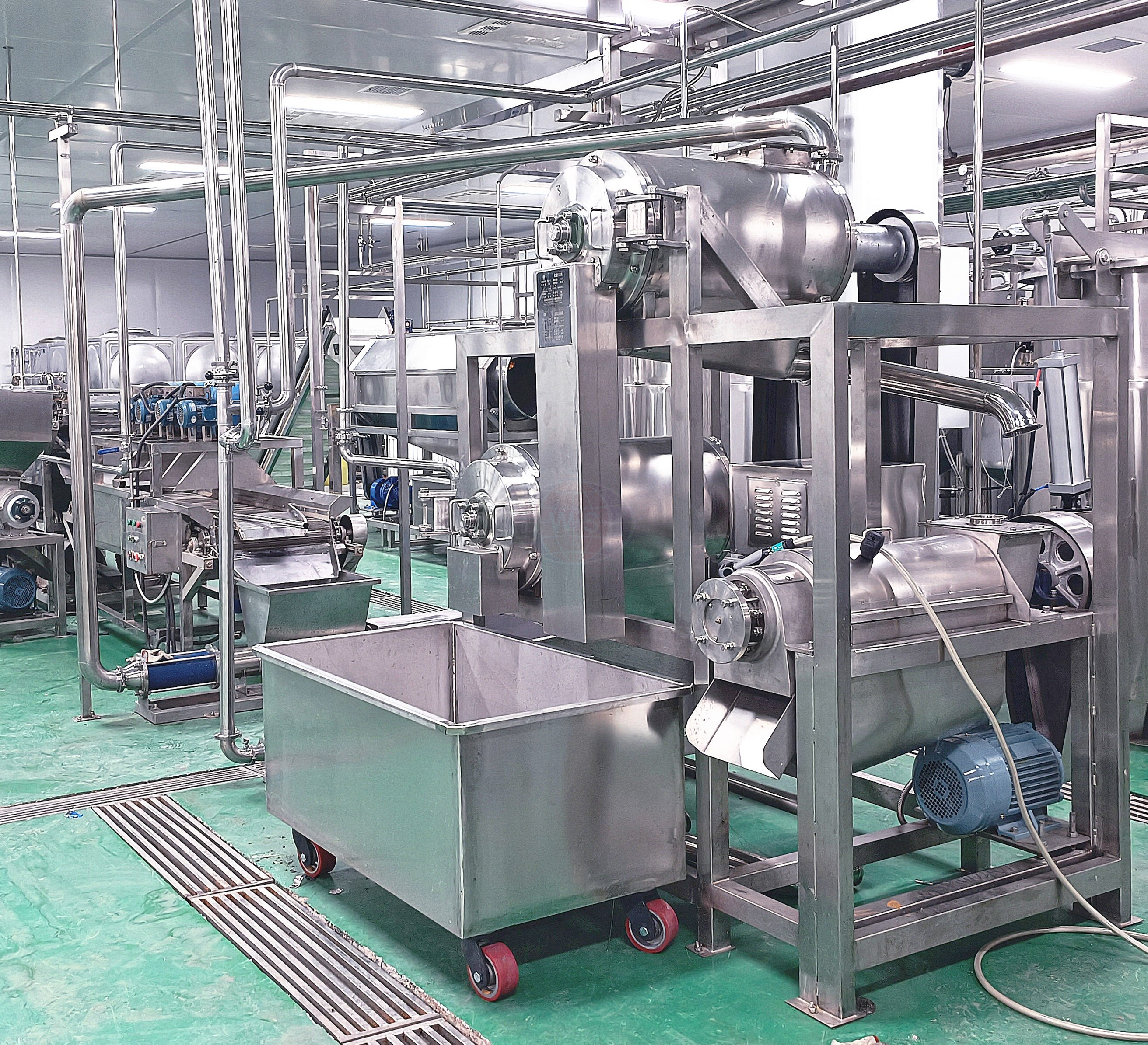 Machines industrielles de ligne de production de jus de fruits