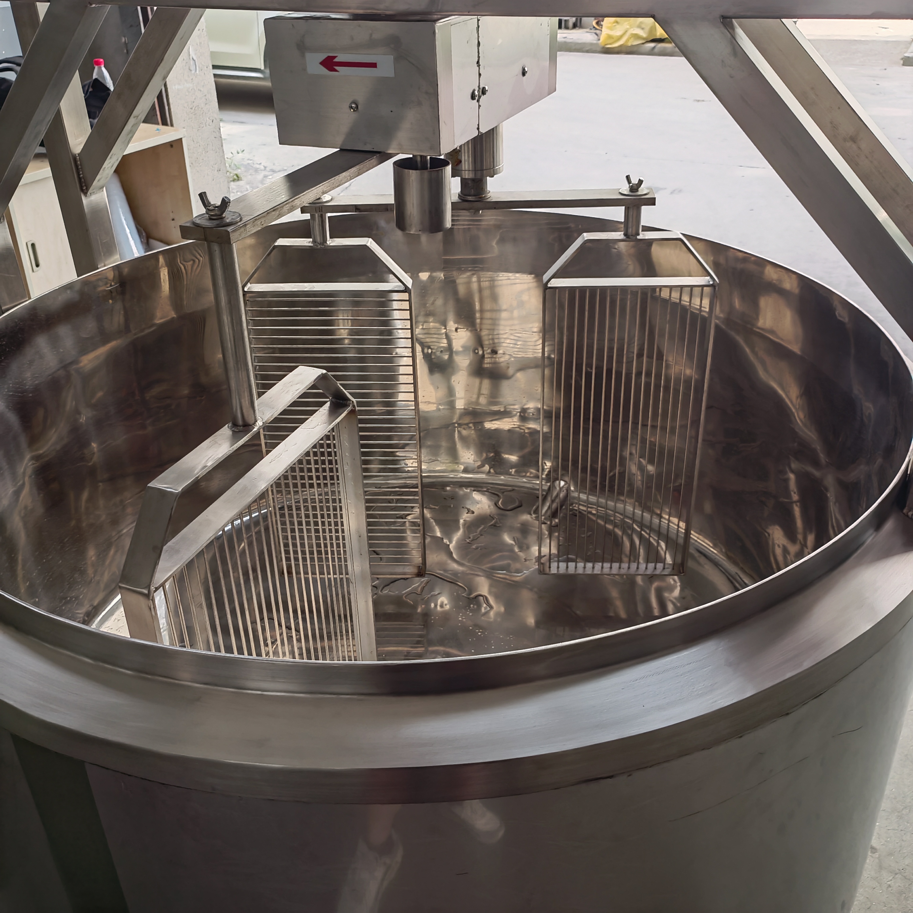 Machines de ligne de production de fromage semi-dur