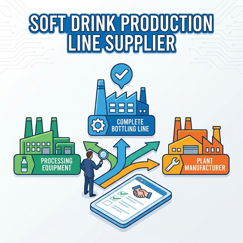 Comment choisir un fournisseur de ligne de production de boissons gazeuses pour votre usine ?